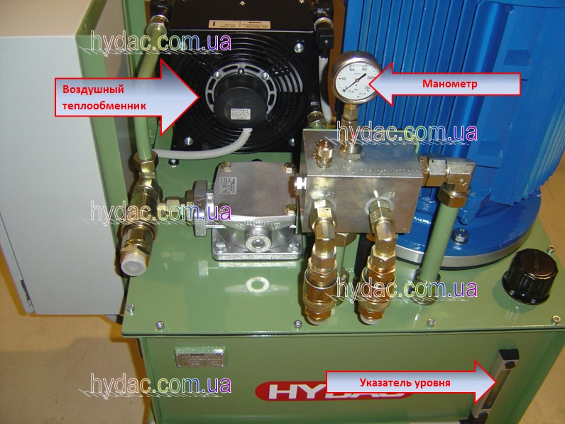 ��������, ������������� � ��������� ������ � ������������ ������������ HYDAC